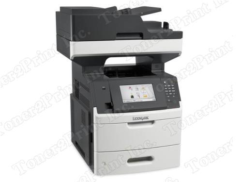 Lexmark mx710dhe - multifunction - laser - color scanning, copying, faxing, network sca