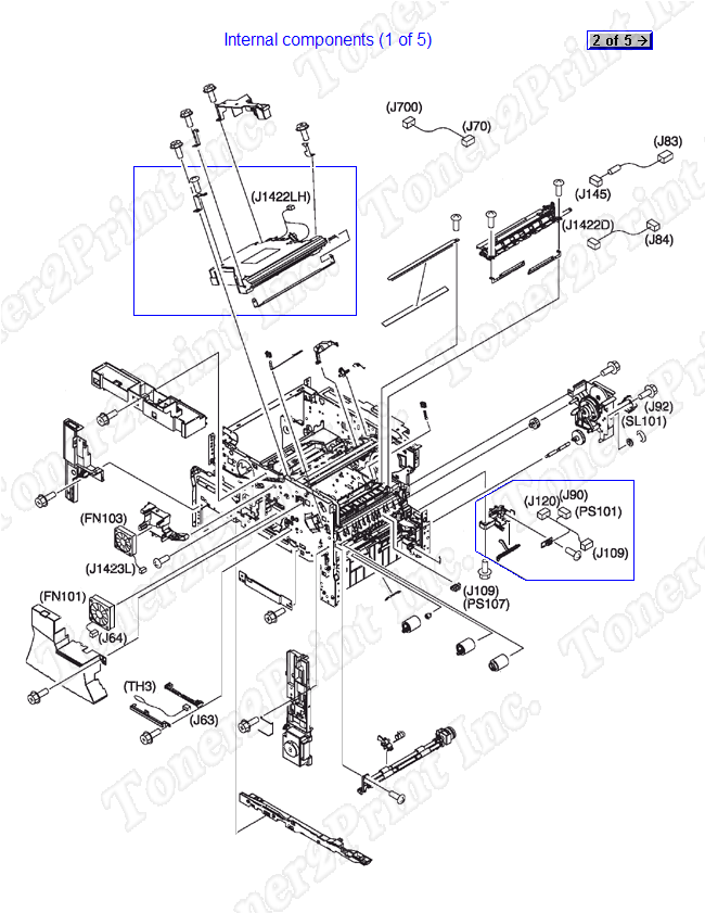 RM1-0012-020CN is represented by #23 in the diagram below.
