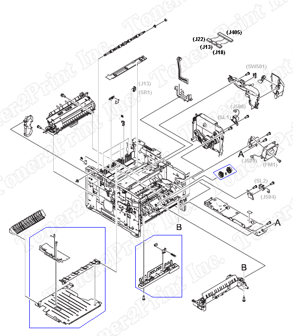 RM1-1481-000CN is represented by #29 in the diagram below.