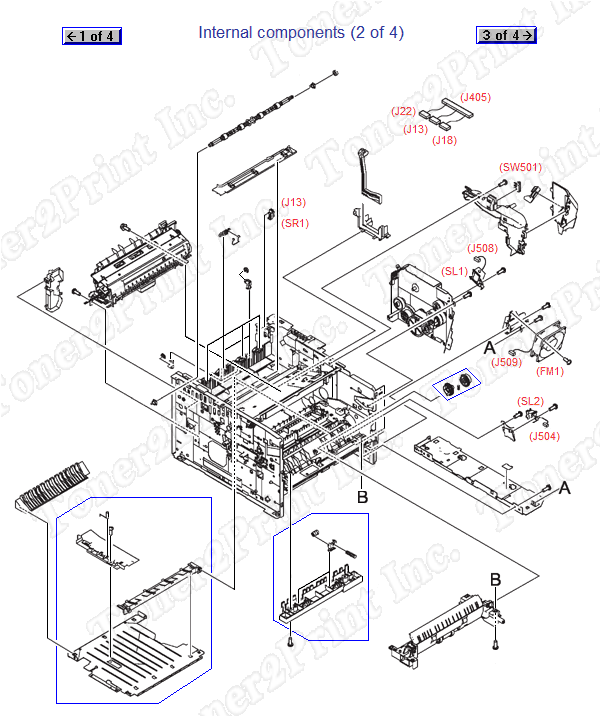 RM1-1537-030CN is represented by #28 in the diagram below.
